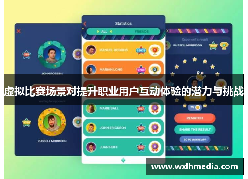 虚拟比赛场景对提升职业用户互动体验的潜力与挑战